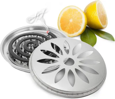 Produktbild von Gardigo Citronella-Räucher Set Räucherspirale mit Räucherschale