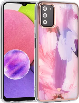 Produktbild von UNIQ Classic Case Samsung Galaxy A03s TPU Back Cover - Graffiti Pink