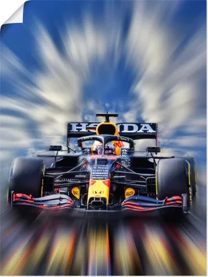 Produktbild von ARTland Poster Max Verstappen - Weltmeister der Formel1 Größe: 30x40 cm