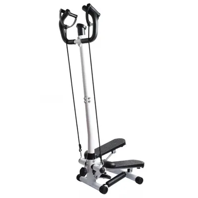 Produktbild von Stepper Fitnesstrainer Swing Stepper mit LCD-Bildschirm Stepper mit Lenker Trainiert Beinmuskeln