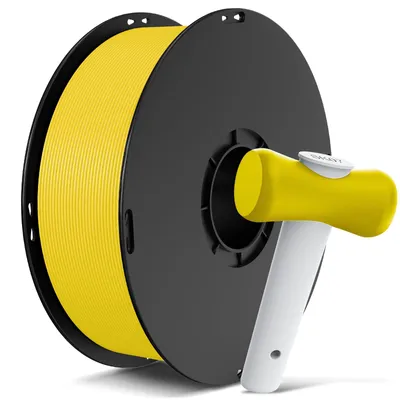ABS Filament 1,75 mm, 3D-Druckerfilament, gelb, 1 kg