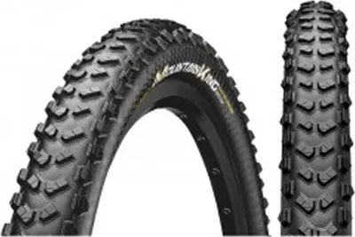 Produktbild von Continental Mountain King, 26", Straße, Tubeless-Reifen, Klappbarer Wulst, Schwarz, 180 TPI
