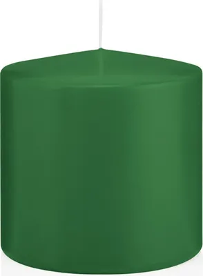 Produktbild von Wiedemann Stumpenkerzen Dunkelgrün 100 x Ø 98 mm, 6 Stück