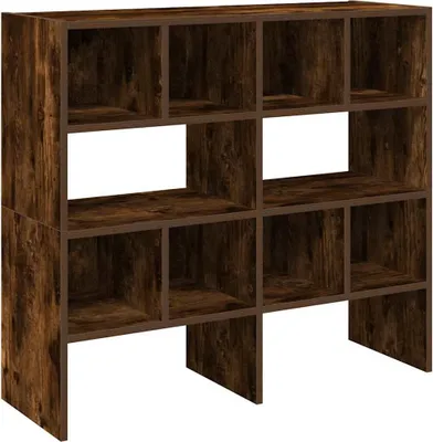 Obrázok produktu pre vidaXL Stojany na topánky 2 ks stohovateľné údený dub 89,5x30x40 cm
