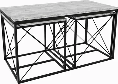 Produktbild von Skye Decor, Defne - Light Grey, Couchtische, Hellgrau, 100 x 52 x 50 cm