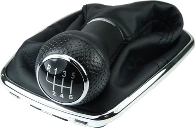 Produktbild von Schaltsack Schaltmanschette Schaltknauf 6-Gang für VW Golf 4 IV VW Bora mit Chrom Rahmen 12 mm