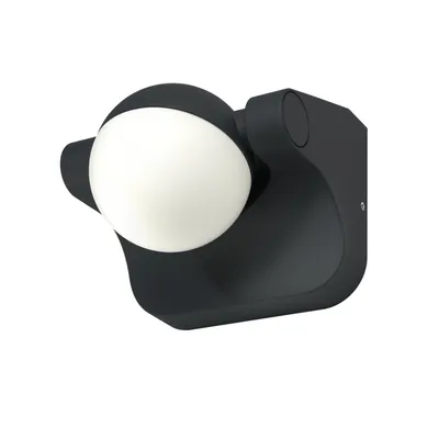 Produktbild von Ledvance LED Außenwandlampe Deckenleuchte Endura Style Sphere Dunkelgrau IP44 8W 600lm warmweiß 3000K schwenkbar
