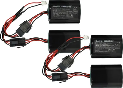 Produktbild von vhbw 2x Batterie kompatibel mit DSC Siren Res Fire PG9901 Alarmanlage, Alarmsystem, Funk-Außensirenen (16000 mAh, 3,6 V, Li-SOCl2)