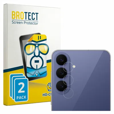 Produktbild von 2x Für Samsung Galaxy S26 FE (NUR Kameraschutz) Schutzfolie BROTECT Displayschutz Display Schutz Folie Klar Transparent