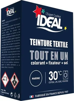 Productafbeelding van Ideal All in One, textielverf, donkerblauw, 350g