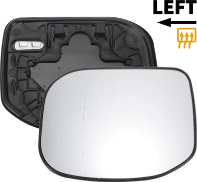 Image de Verre De Rétroviseur Latéral Gauche De Remplacement Avec Plaque De Support Chauffant En Verre Blanc Pour Honda Accord 2008-2015