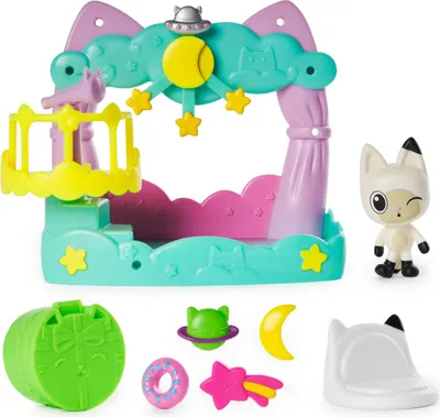 A toy playset with accessories and a figurine.