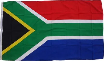 Obrázok produktu pre Vlajka XXL Južná Afrika 250 x 150 cm vlajka s 3 očkami 100g/m² hmotnosť tkaniny zdvíhacia vlajka