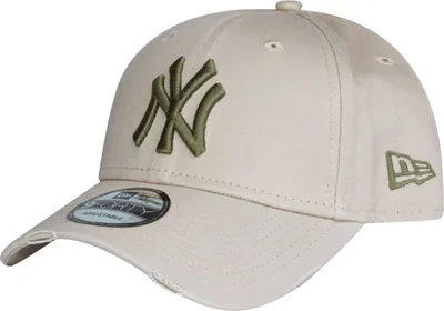 Obrázok produktu pre New Era 9Forty Strapback Cap - DISTRESSED NY Yankees beige