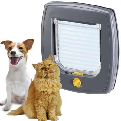 Image de FERPLAST Swing 3 gris - porte pour chien et chat - 22,5 x 5 x 25,2 cm