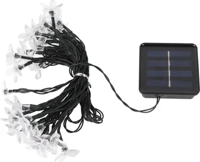 Image de Lumières Solaires String Lights Party Garden Outdoor Water Resistant Lawn Lighting Decoration Led Flower Lamps String