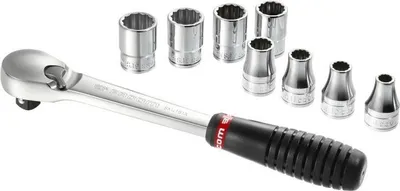 Produktbild von FACOM 38-teiliger Steckschlüsselsatz aus Stahl