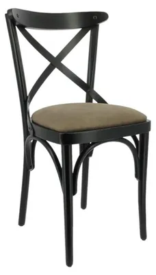 Image de Chaise de restaurant en Bois,Simili cuir,Suedine Bois pour Interieur