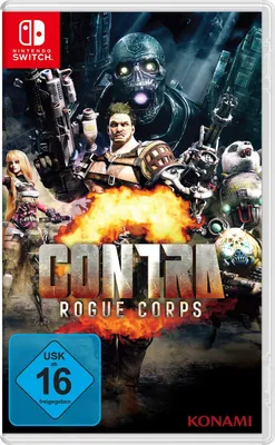 Produktbild von Konami CONTRA: ROGUE CORPS, Nintendo Switch, Multiplayer-Modus, M (Reif)