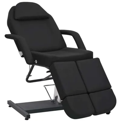 Zdjęcie produktu dla VidaXL Fotel zabiegowy 180x62x78 cm sztuczna skóra czarny
