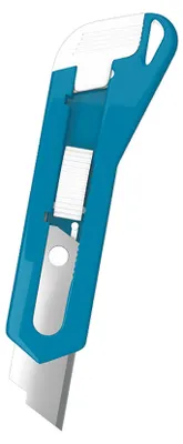 Produktbild von Mini Cuttermesser mit Auto-Lock 13mm 1 Stück Blau