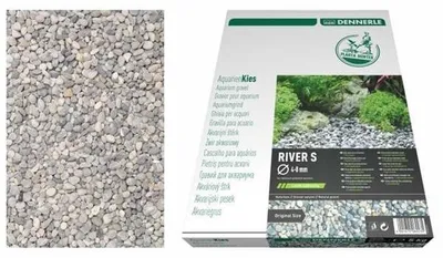 Productafbeelding van Dennerle Natuurgrind Plantahunter River | aquarium bodembedekking | 5 kg 4-8MM