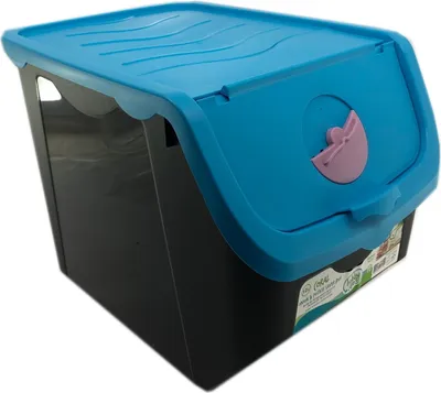 Produktbild von 12Ltr. Kartoffel- & Zwiebelbox blau - Neu