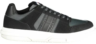 Produktbild von Eleganter schwarzer Herrensportschuh mit kontrastierenden Details