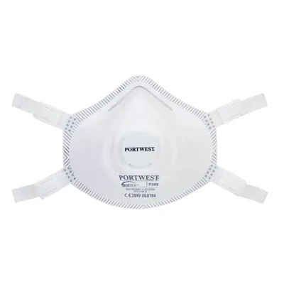 Imagen del producto de Portwest P305: Mascarilla de protección respiratoria FFP3 de alta calidad, color blanco