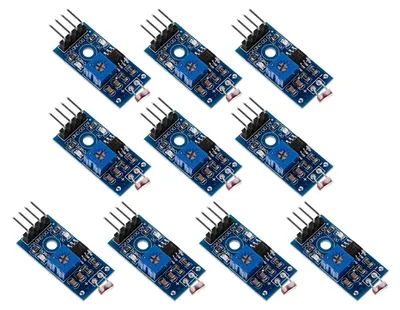 Lichtsensor-Modul 10er-Pack, 4-Pin, 3,3-5V, digital