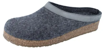 Obrázek produktu pro Haflinger dámské pánské pantofle vlněné Grizzly Torben 713001 , velikost:45 EU, barva:šedá