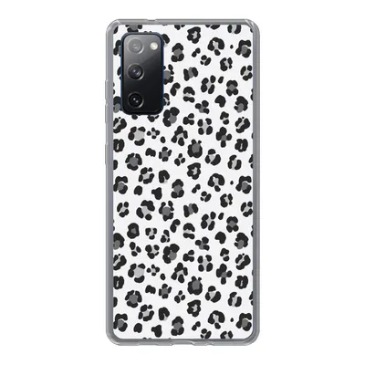 Produktbild von MuchoWow® Handyhülle Schutzhülle Hülle für Samsung Galaxy S20 FE Panther Druck - Grau - Abstrakt Silikon Softcase Handy Hülle - Abdeckung