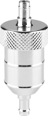 Productafbeelding van Universeel 8 mm motorfietsbenzinefilter voor het reinigen van de brandstof (zilver)