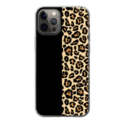 Produktbild von MuchoWow® Handyhülle Schutzhülle Hülle für iPhone 12 Pro Panther Druck - Design - Tiere Silikon Softcase Handy Hülle - Abdeckung