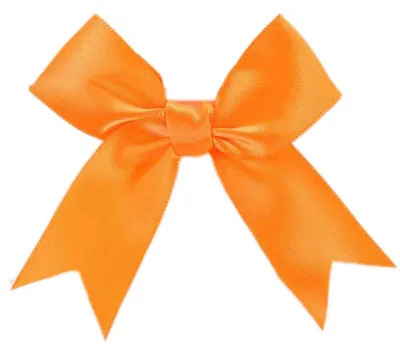 Produktbild von Geschenkband, 50 Stück - Dekorative Schleifen - Fertig gebundene Schleifen - Satinband, 2,5 cm Breite - Hochwertiges Polyester - Wiederverwendbar, 8,5 x 8,5 cm - Dekorative Schleifen