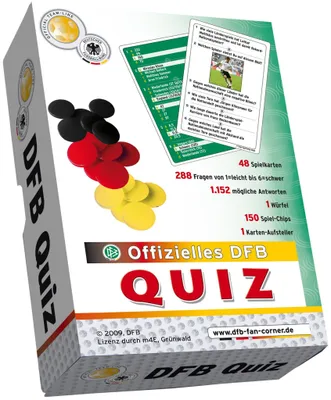 Produktbild von Deutscher Fußballbund Quiz