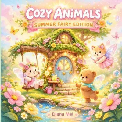 Produktbild von Malbuch Cozy Animals 52 Ausmalbildern einseitig bedruckt