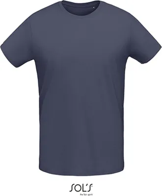Produktbild von SOLs 02855 | Herren Martin Men T-Shirt - '155 Jersey 100% gekämmte Baumw - Farbe: Mouse Grey (Solid) - Größe: XL