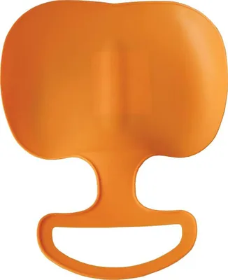 Produktbild von Oranger Einsitzer Schneegleiter mit Tragegriff, 29x40x4 cm, 30 kg Tragkraft