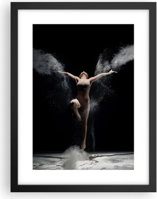 Produktbild von Gerahmtes Poster - Schwarzer Rahmen - Fotografie Tanz Flügel - 30x40 cm - Wand Bild - Wanddeko - Wandbilder - Kunstposter - Wandposter - Bilderrahmen - Bilder - Kunstdruck - Wandbild - P2BPA30x40-4306