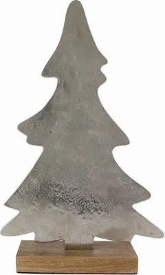 Produktbild von Kaheku Dekotanne Betim vernickelt 31 cm 845038097