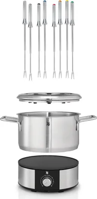 Produktbild von WMF LONO Fondue 1400 W cromargan matt/silber