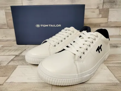 Image de Tom Tailor Herren Lowtop-Sneaker 4066892465866, 4066892465873, 4066892465880, 4066892465897, 4066892465903, 4066892465910 TOM-7480040005 blanc 42