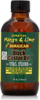 Produktbild von Jamaican Mango & Lime Black Castor Oil Tea Tree 4oz 118ml Haaröl