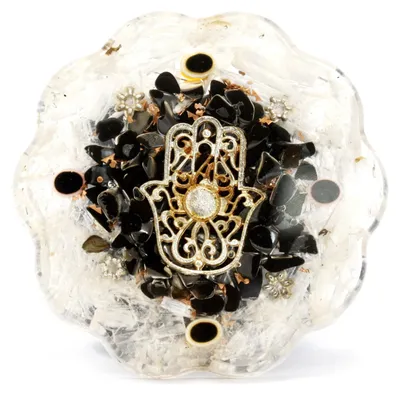 Imagen del producto de Orgonite de oficina - Mano de Sellonite - Mediana
