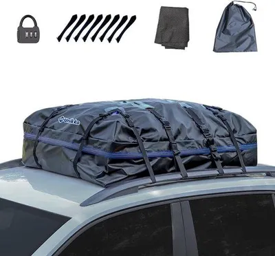 Produktbild von Famanu Dachgepäcktasche 510 l - Wasserfest, faltbar, für Fahrzeuge ohne Dachträger
