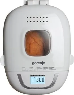 Obrázek produktu pro Gorenje BM910WII, 900 g, Časovač odloženého startu, Skleněný průzor, Funkce uchování teploty, 550 W, Bílá