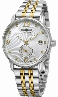 Produktbild von Zeppelin Damen Quarzuhr 8631M5, 46 mm Gehäusedurchmesser, Datum, 5 ATM