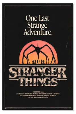 Zdjęcie produktu dla Plakat "Stranger Things" z motywem Erika. Jeden rozmiar