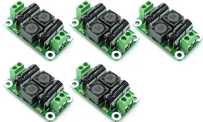 5x DC-Netzfilterplatine 0-50V 4A EMI-Unterdrückung
